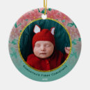 Search for red and green christmas tree decorations Cute