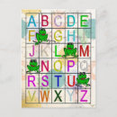 Search for alphabetic postcards Colourful