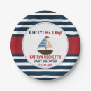 Search for sail boat paper plates Stripes