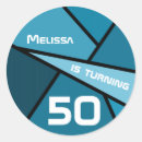 Search for turning 50 stickers 50th birthday