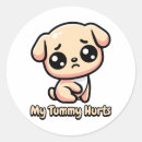Search for hurt stickers Tummy ache
