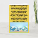Search for whale birthday cards Pun