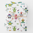 Search for science fiction wrapping paper Cute