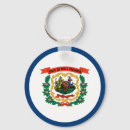 Search for virginia state flag key rings Patriotic