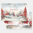Search for woodland christmas wrapping paper Forest