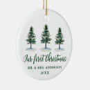Search for pine christmas tree decorations Watercolor pine trees