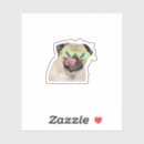 Search for funny pug stickers Summer