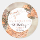 Search for tropical floral design stickers For her