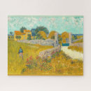 Search for van gogh puzzles Farmhouse
