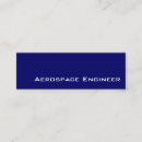 Search for aerospace business cards Engineer