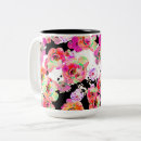 Search for black coral mugs Abstract