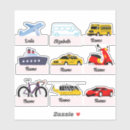 Search for small transporter stickers For her