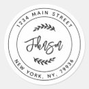 Search for create wedding stickers Simple typography