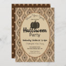 Search for digital halloween invitations Rustic
