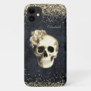 Search for gothic style iphone cases Floral skull