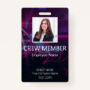 Search for crew id badges Concert