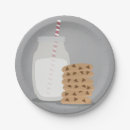 Search for milk and cookies plates Cute