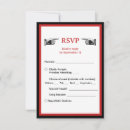 Search for dinner rsvp cards Black