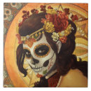 Search for dia de los muertos tiles Sugar skull