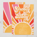Search for retro groovy invitations Hippie vibes