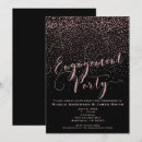 Search for black and gold engagement party invitations Chic