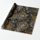 Search for peacock feathers wrapping paper Seamless
