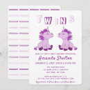 Search for girl baby boy shower invitations Twins