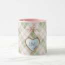 Search for blue plaid mugs Pink
