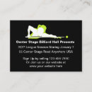 Search for billiard business cards League