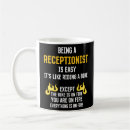 Search for office desk mugs Receptionist