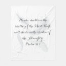 Search for psalm 91 blankets Home