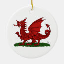 Search for wales christmas tree decorations Red dragon