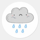 Search for kawaii cloud stickers Rain