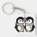 Search for love winter key rings Couple