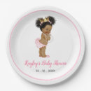 Search for african american baby shower plates Girl