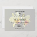 Search for pale yellow wedding invitations Flower