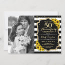 Search for sunflower anniversary invitations Elegant