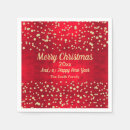 Search for red and gold christmas napkins Simple