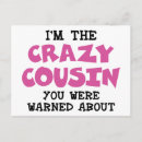 Search for funny for cousin birthday cards Cousin for her