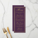 Search for purple and gold menus Modern