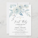 Search for blue flowers invitations Watercolor