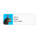 Search for rottweiler return address labels Cute