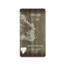 Search for wood heart return address labels For her