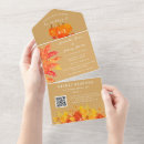 Search for pumpkin wedding invitations Qr code