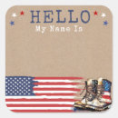 Search for military party stickers Rustic