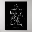 Search for motivational dream posters Black and white