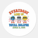 Search for total stickers Path of totality