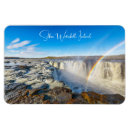 Search for small waterfall magnets Iceland
