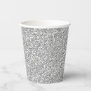 Search for bridal shower party tableware Glitter