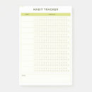 Search for checklist post it notes Habit tracker